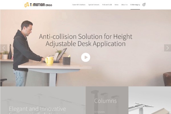 網頁設計-網站設計 - 第一傳動科技股份有限公司-TiMOTION ERGO